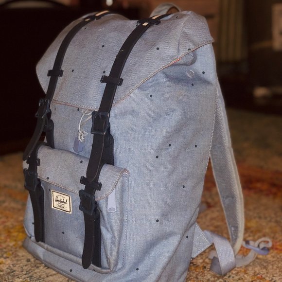 Herschel Supply Company | Bags | Herschel Blue Polka Dot  display picture 3